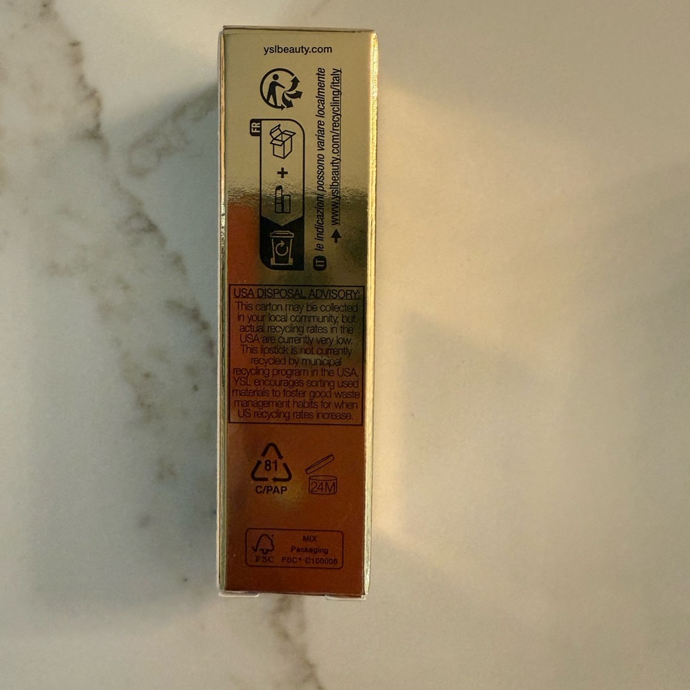 Yves Saint Laurent love shine Candy glaze 16 & 214 moonshine Lipstick, NWT - Picture 4 of 5